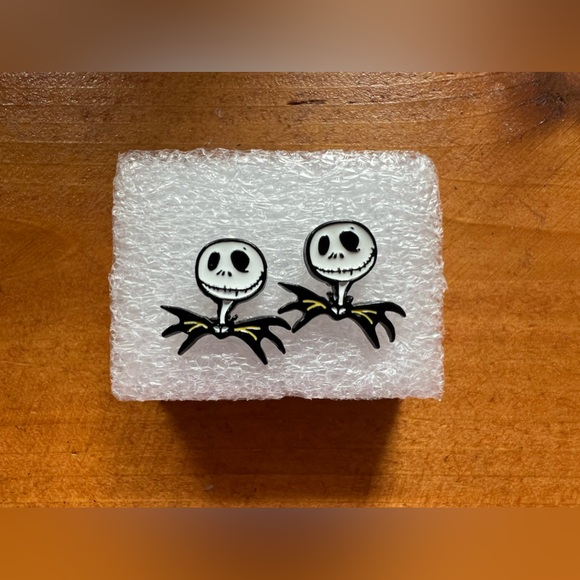 Jack Skellington The Nightmare Before Christmas Earrings - Picture 1 of 4
